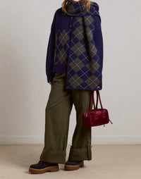 Damson Madder - Wylie Turn Up Jeans