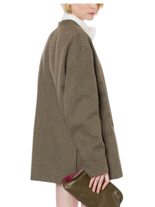 Philosophy Di Lorenzo Serafini - Oversized Houndstooth Jacket