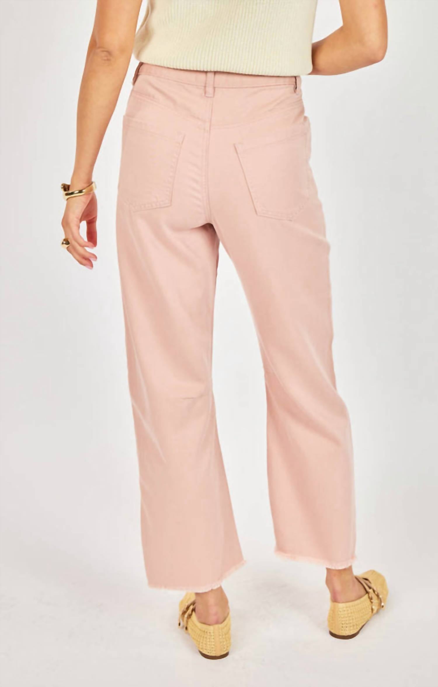 Sadie & Sage - Judie Denim Barrel Pants