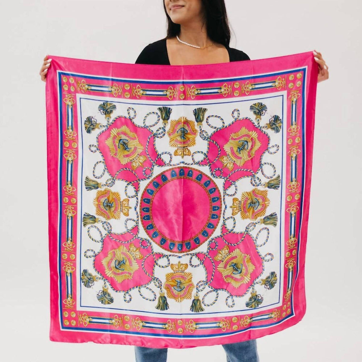 Pretty Simple - Women's Napa Valley Boho Satin Scarf