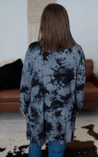 Shirley Stone - Tie Dye Long Cardigan