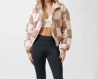 Baevely By Wellmade - Check On Me Jacket