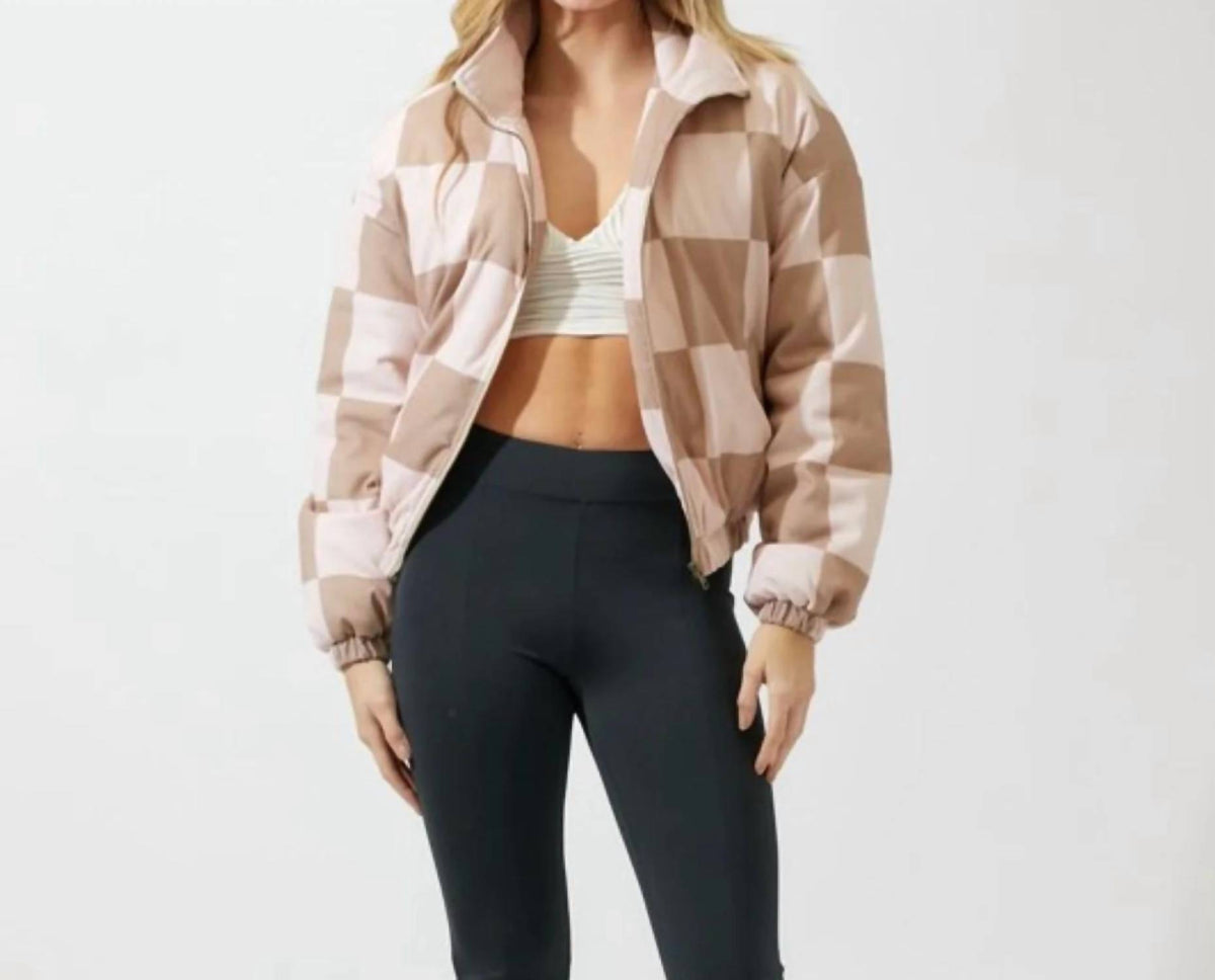 Baevely By Wellmade - Check On Me Jacket