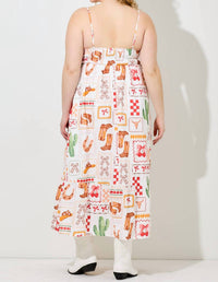 Baevely By Wellmade - Wild West Sundress