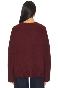 Pistola - Talia Chunky V-neck Long Sleeve Sweater