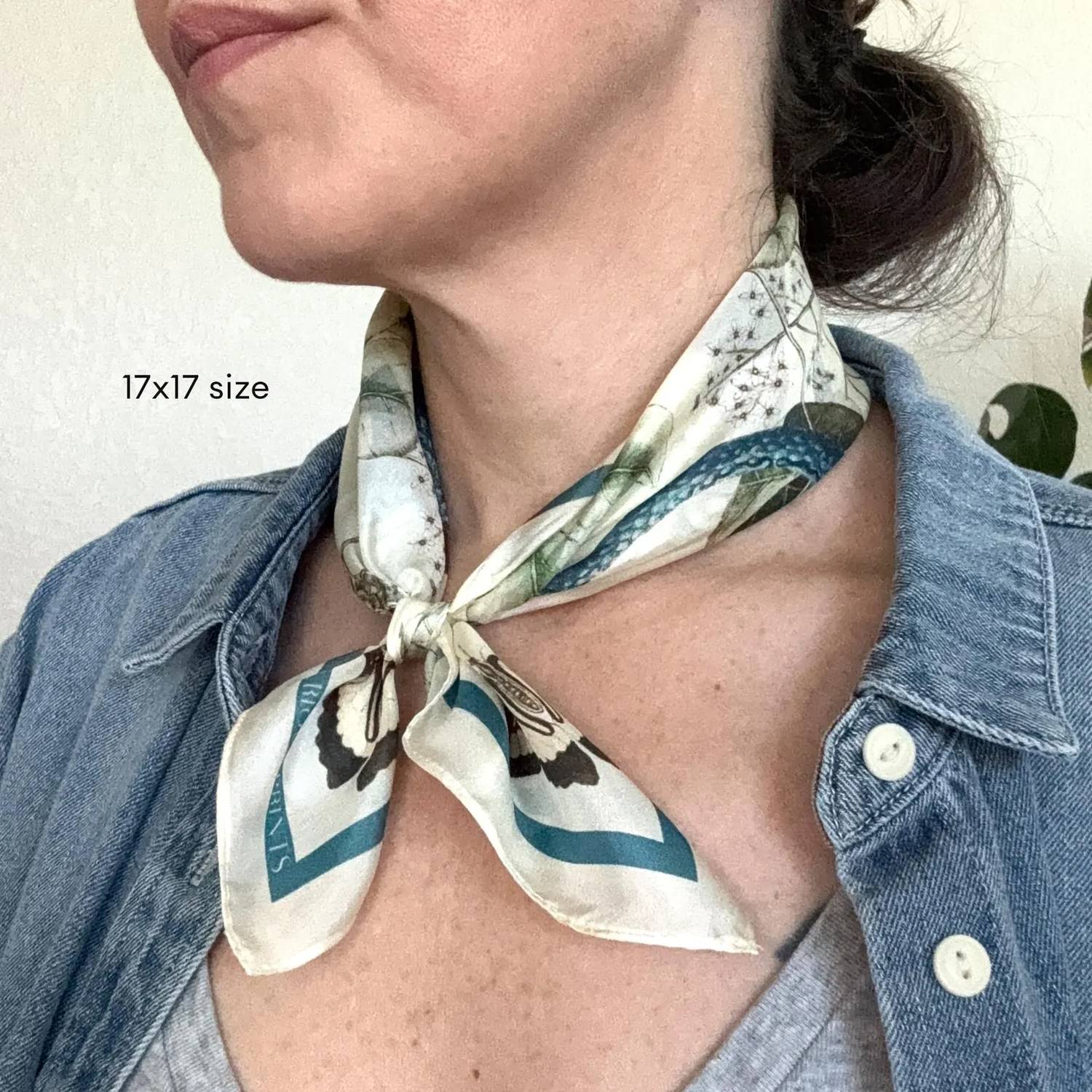 Curious Prints - Women's Silk Bandana Scarf