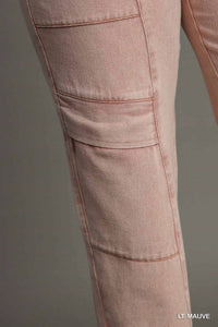 Umgee - Cargo Denim Pants