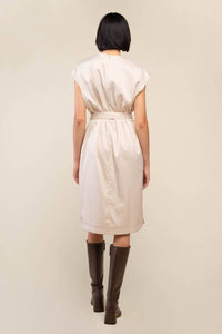 Nlt - Tie Waist Midi Dress