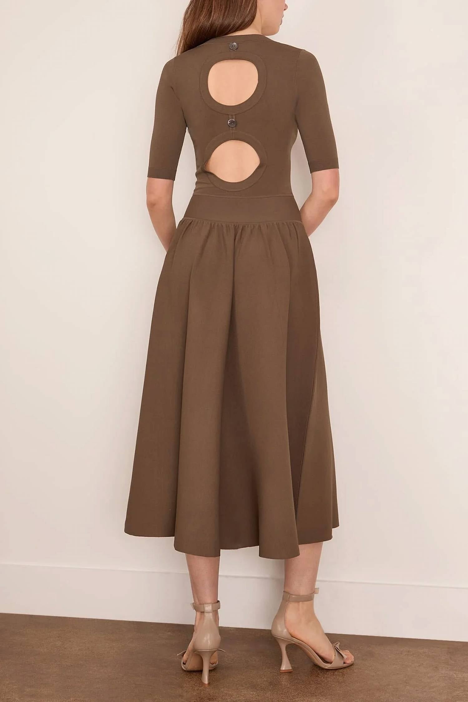 Maria Mcmanus - Double Keyhole Dress