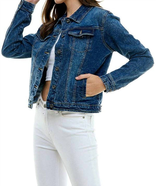 Blue Age - Casual Stretch Denim Jacket