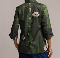 Hinson Wu - Women's Poppy Print Aileen Blouse