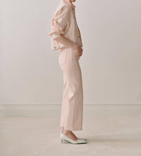 DL1961 - Women's Karmine Refined Wide Leg High Rise Jeans in ballet - women's jeans - view 4