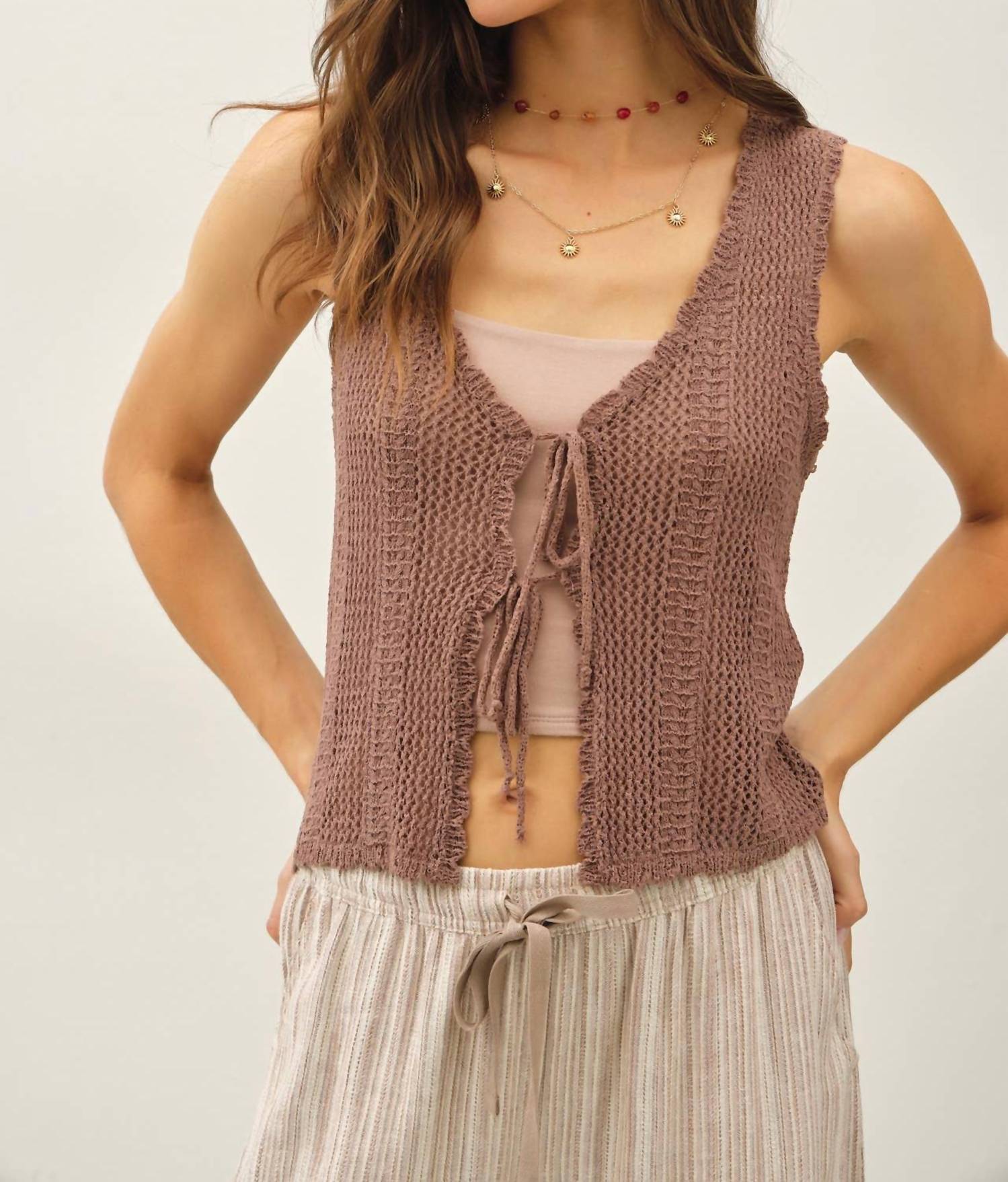 Be Cool - Whitney Knit Vest