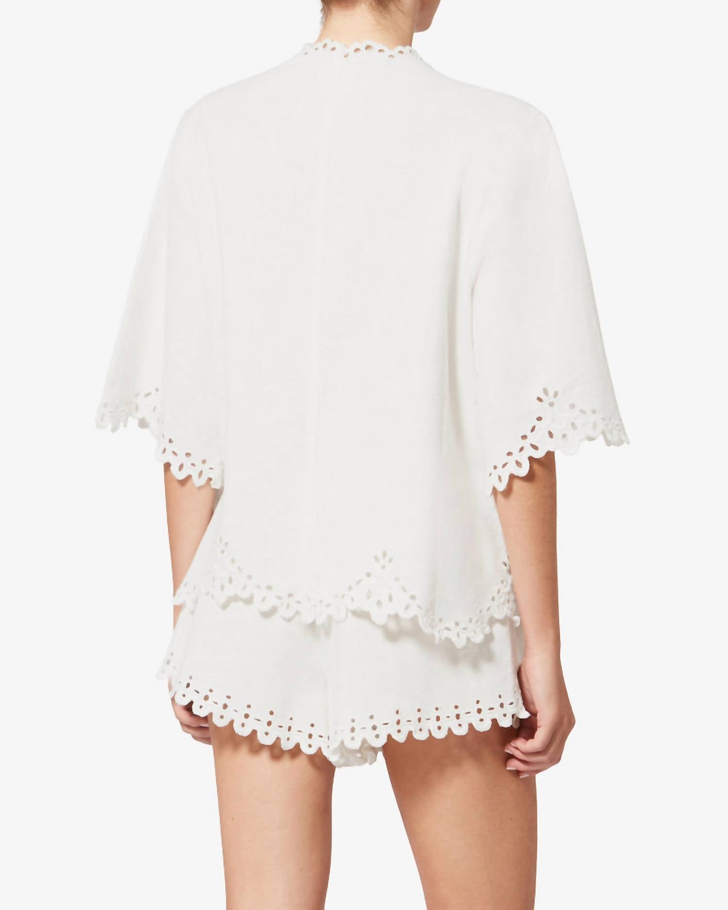 ISABEL MARANT Shana Top in white - women's t-shirt - view 4