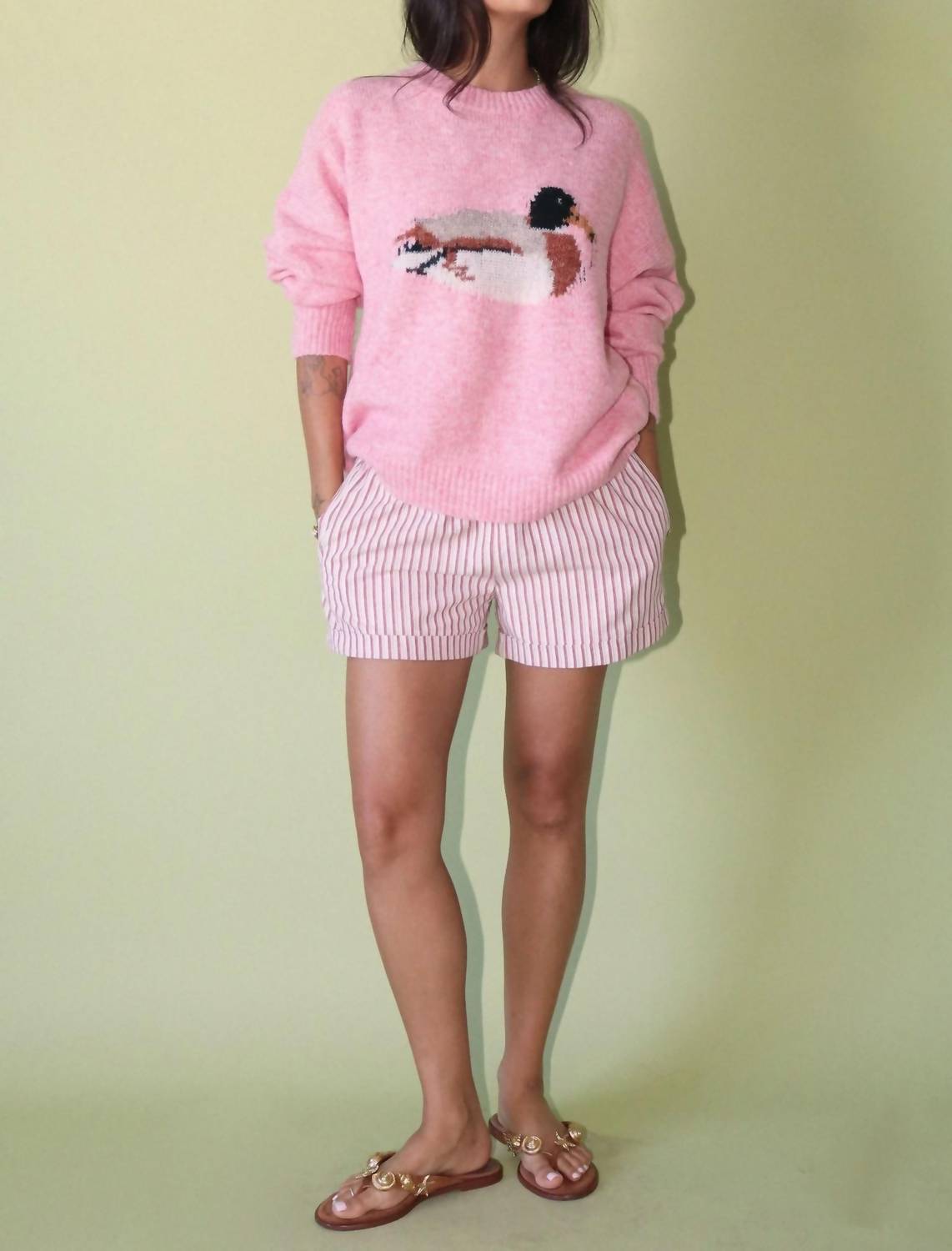 Bailey Rose - Duck Graphic Sweater