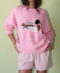 Bailey Rose - Duck Graphic Sweater
