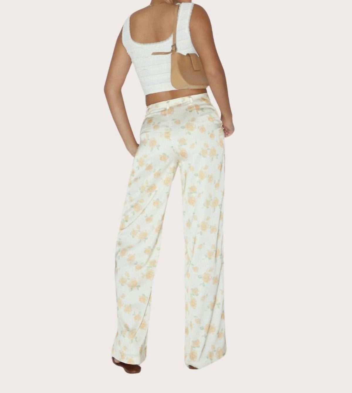 Bailey Rose - Luna Floral Satin Pants