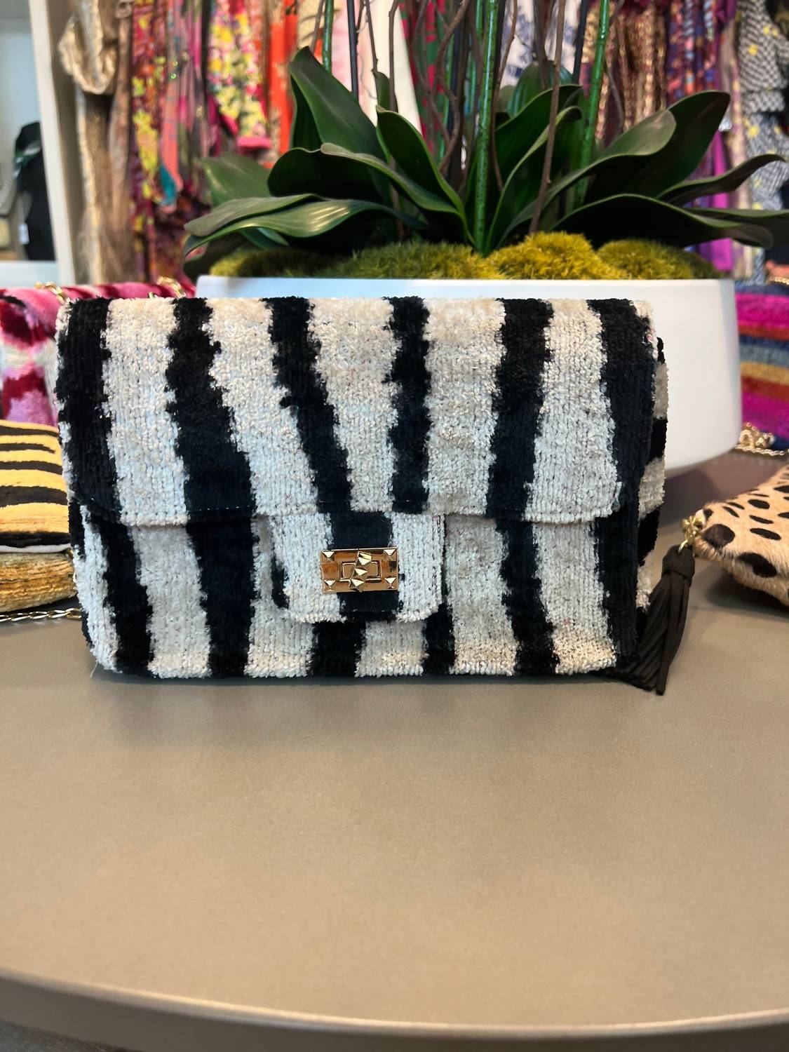 Baldiz - Brooke Shoulder Bag With Gold Strap - bags - black - crossbody - bags