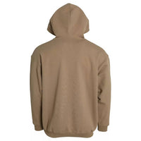 Balenciaga - Men's Cotton Symbolic Molleton Bouclette Hooded Sweater - brown - clothing - cotton
