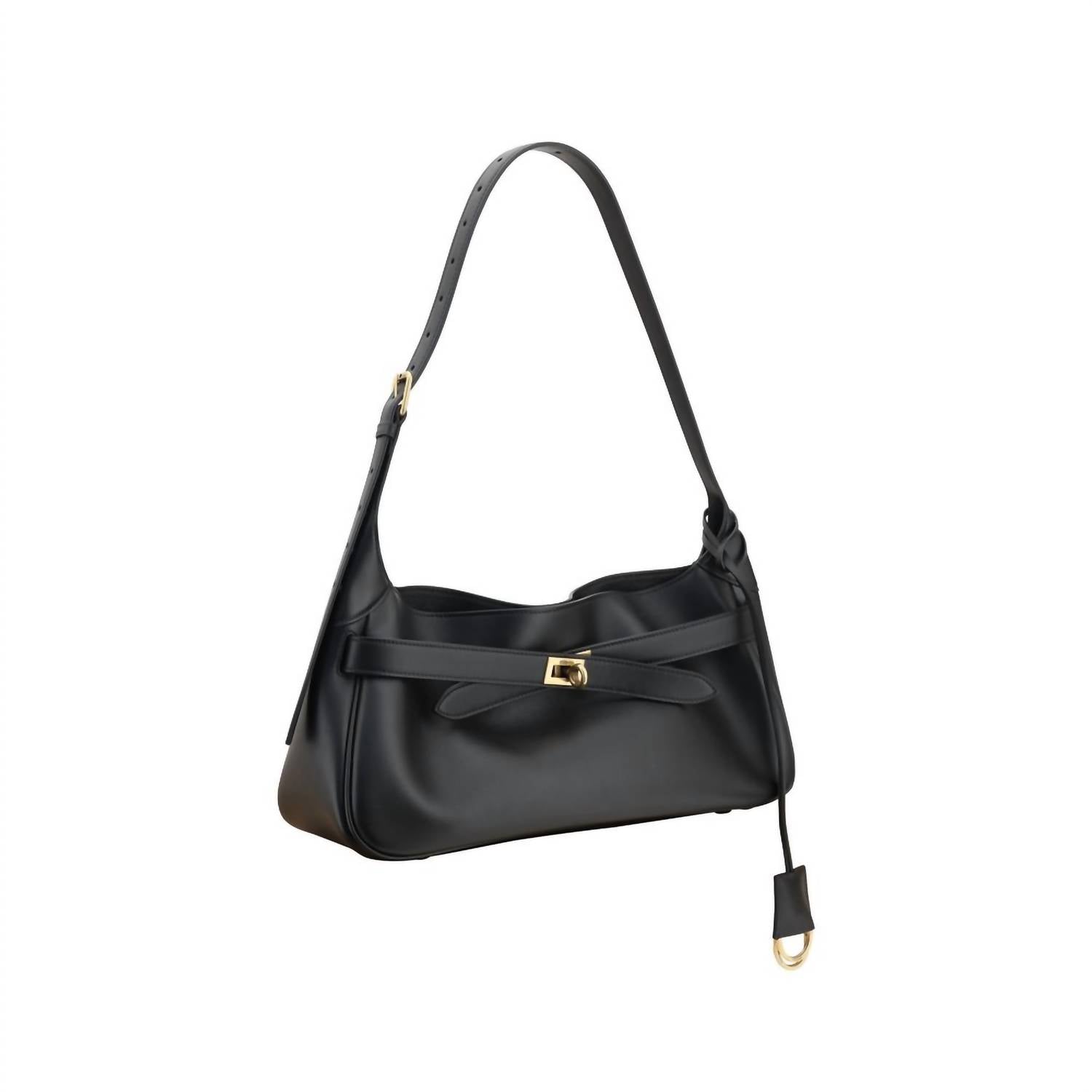 Balenciaga - Women's Bel Air Shoulder Bag - bags - black - handbags