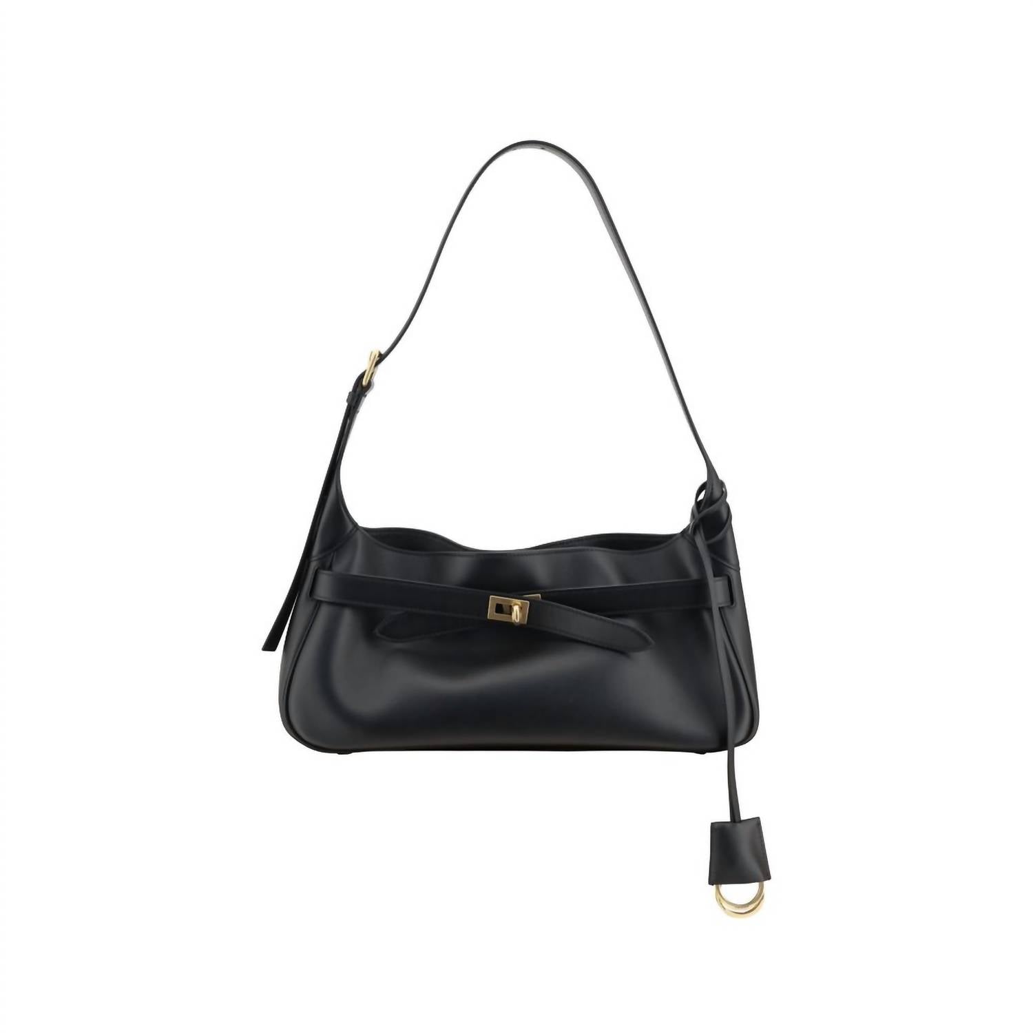 Balenciaga - Women's Bel Air Shoulder Bag - bags - black - handbags