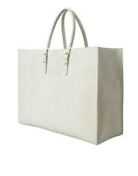 Balenciaga - Women's Chic Python Leather Tote - bags - handbags - totes