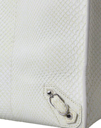 Balenciaga - Women's Chic Python Leather Tote - bags - handbags - totes