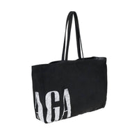 Balenciaga - Women's Logoed Tote Bag - bags - black - cotton