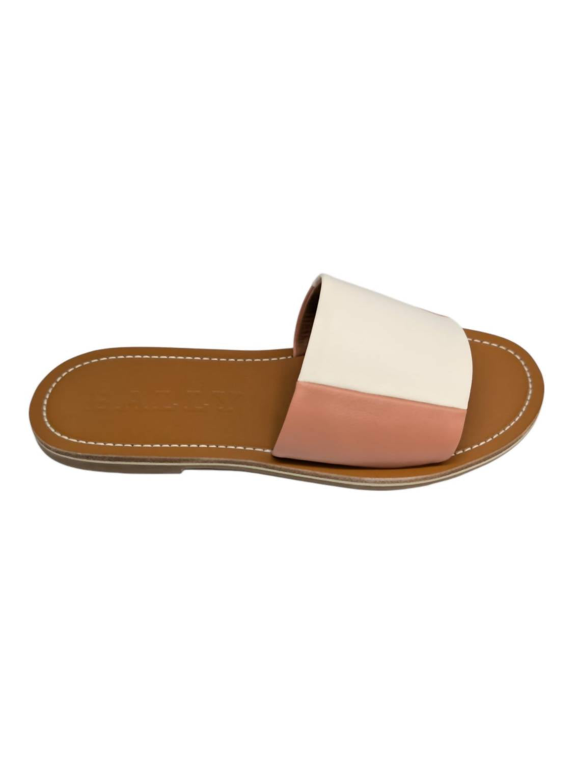 Bally - Women Bianka Two-tone Leather Sandals