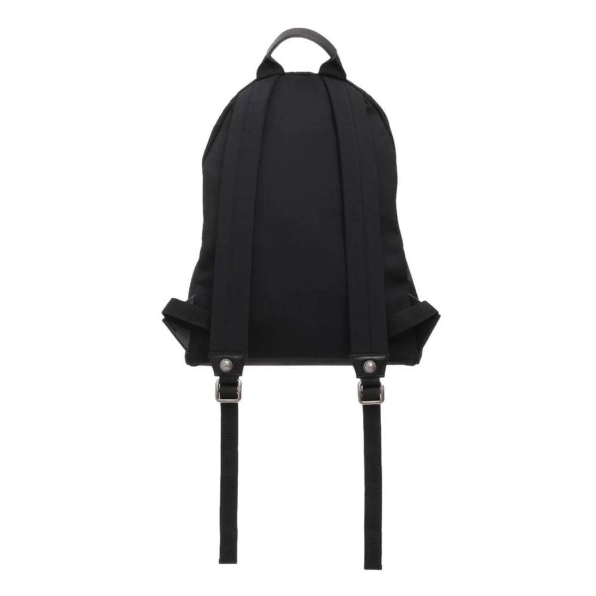 Balmain - Women's B-back Nylon White Logo Backpack