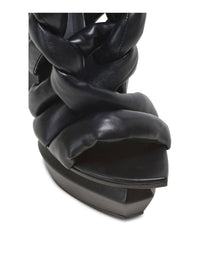 Balmain - Women's Ava Braided Block-heel Platform Pumps