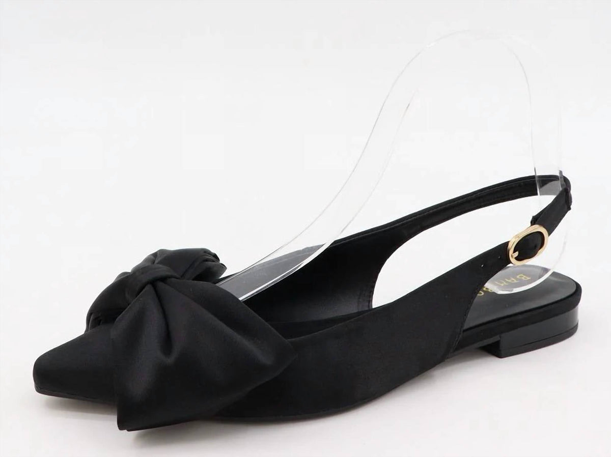 Bamboo - Women's Bow Flat Shoes