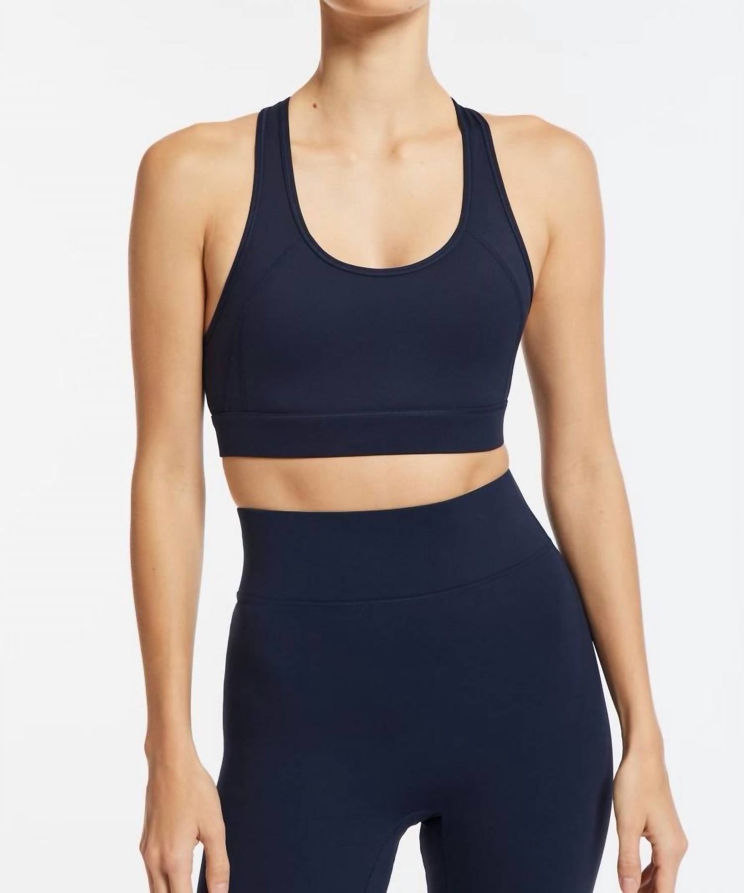Bandier - Center Stage Bra - blue - bras - clothing