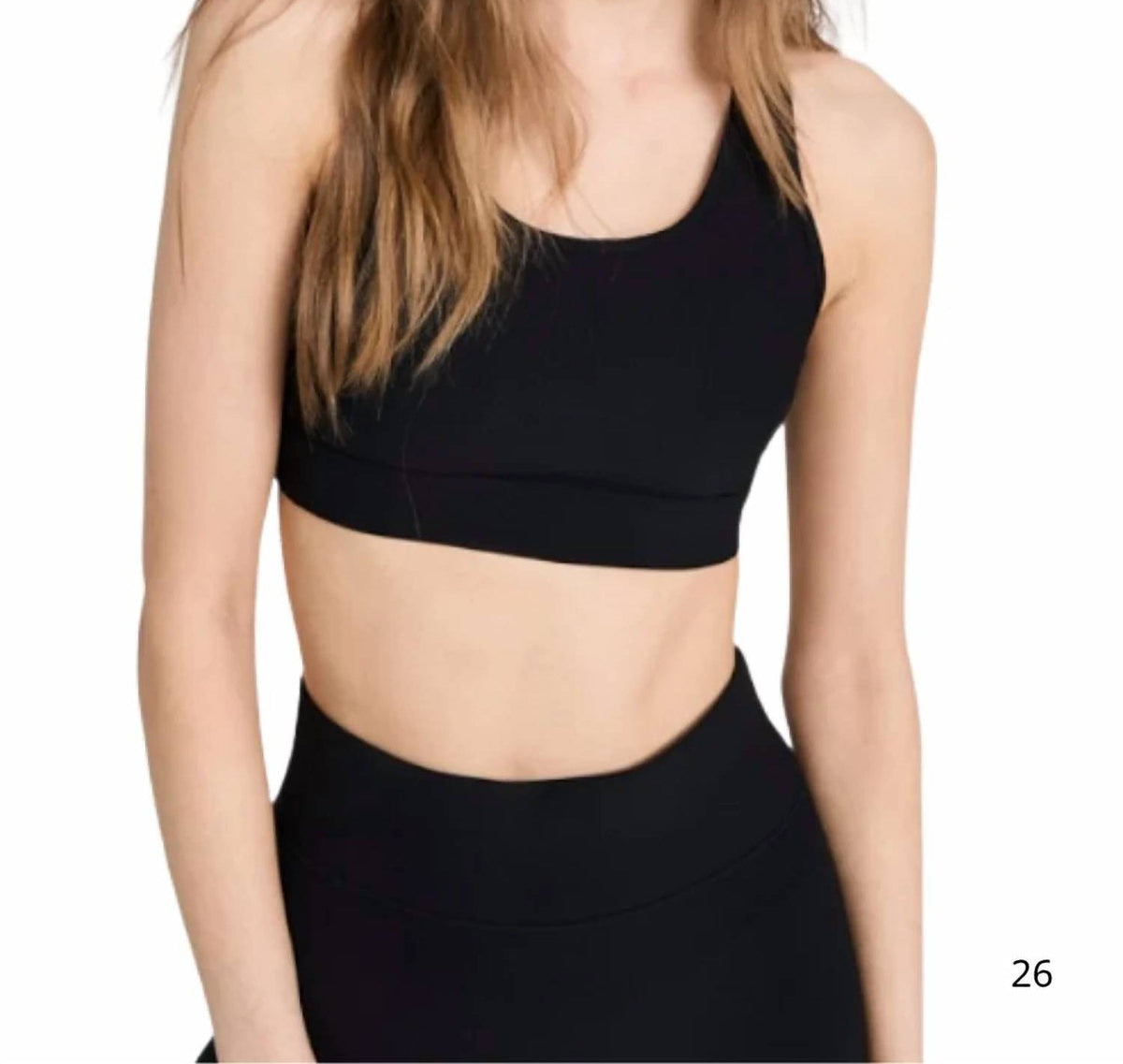 Bandier - Rib Front Row Bra