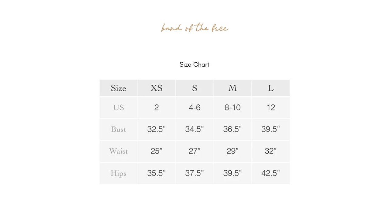 Band Of The Free - Idra Deep V Tube Top