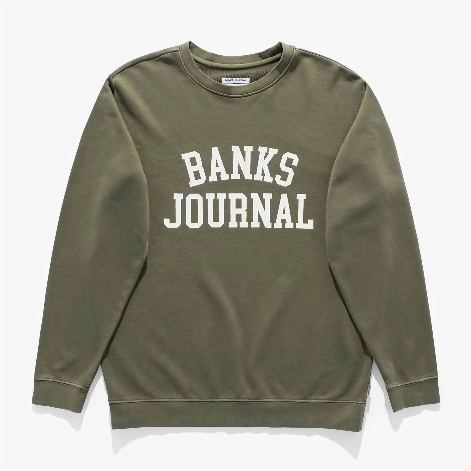 Banks Journal - Defense Crew Sweat Fleece - clothing - cotton - blend - crewneck