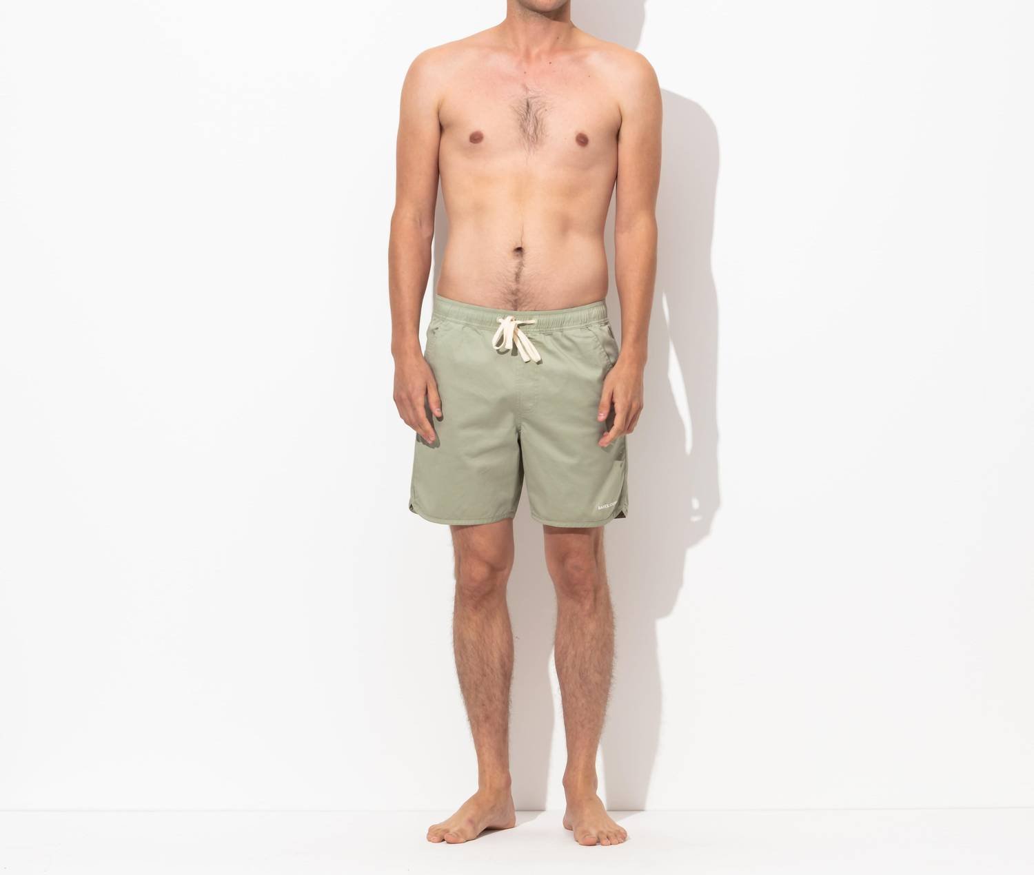 Banks Journal - Label Elastic Boardshort - board - shorts - clothing - green