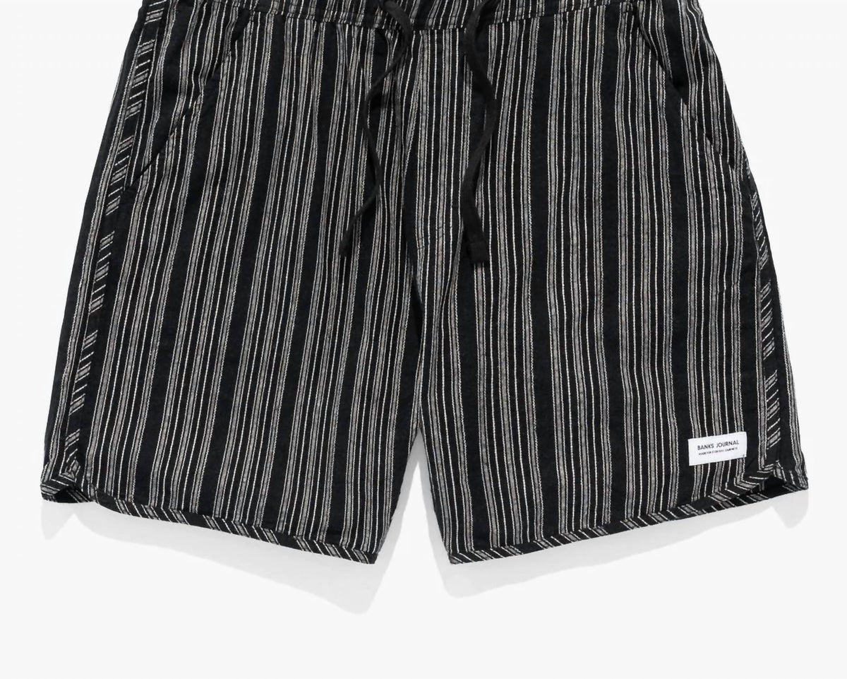 PATHWAY STRIPE ELASTIC WALKSHORT