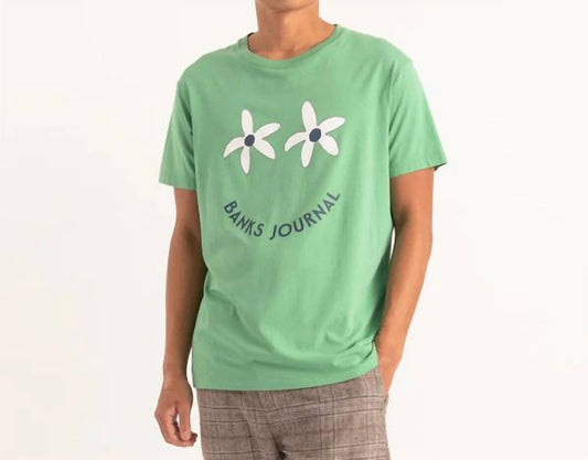 Banks Journal - Smile Faded Tee - clothing - cotton - graphic