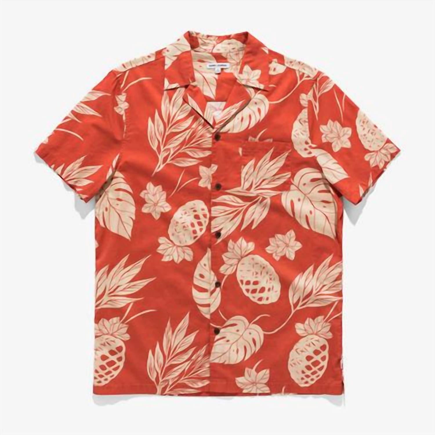 Banks Journal - Vibes Short Sleeve Woven Shirt - casual - button - down - shirts - clothing - cotton