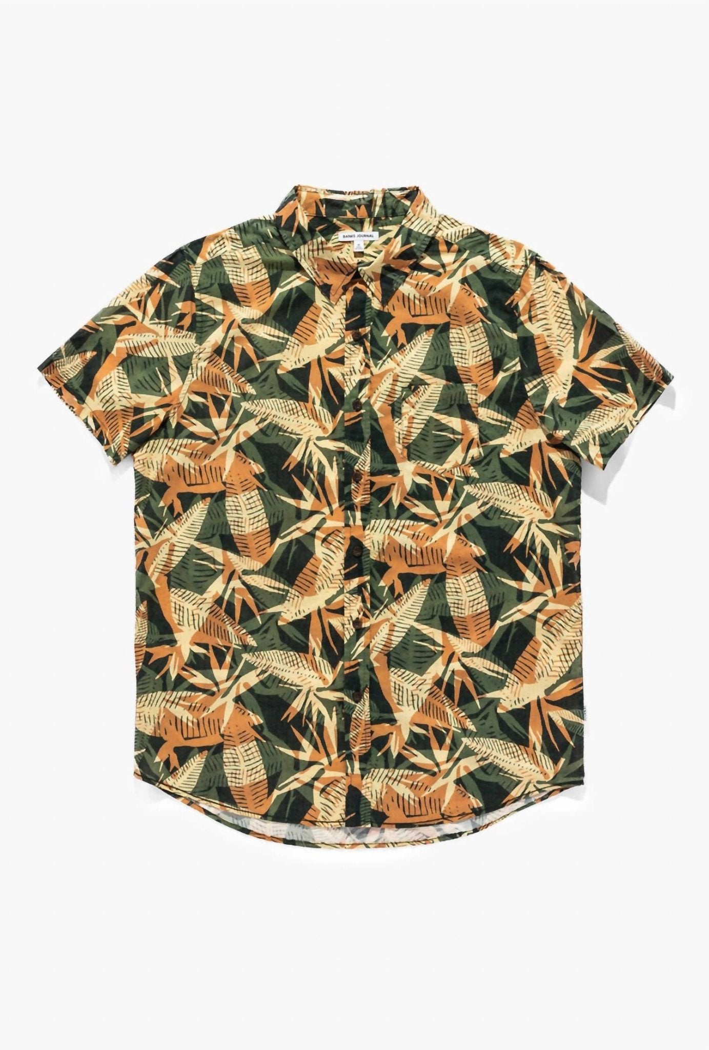 Banks Journal - Void Short Sleeve Shirt - casual - button - down - shirts - clothing - cotton