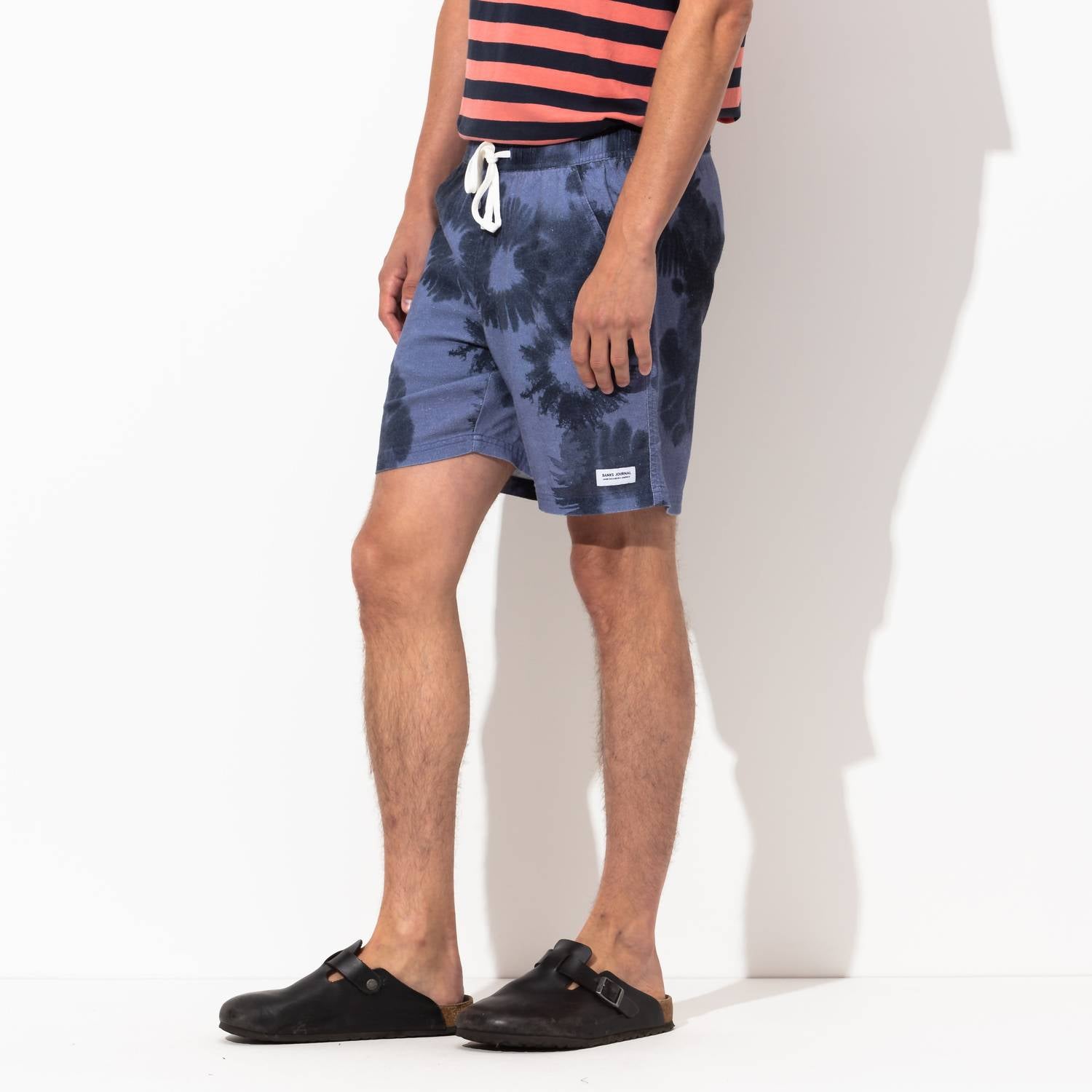 Banks Journal - Washed Up Elastic Walkshort - blue - clothing - hybrids