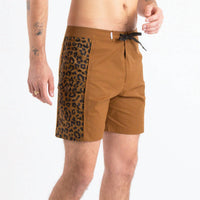 Banks Journal - Wild Boardshort - animal - board - shorts - brown