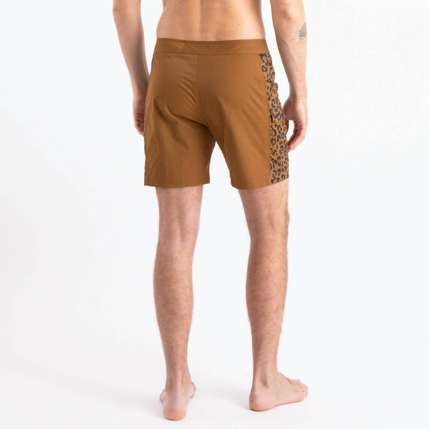 Banks Journal - Wild Boardshort - animal - board - shorts - brown