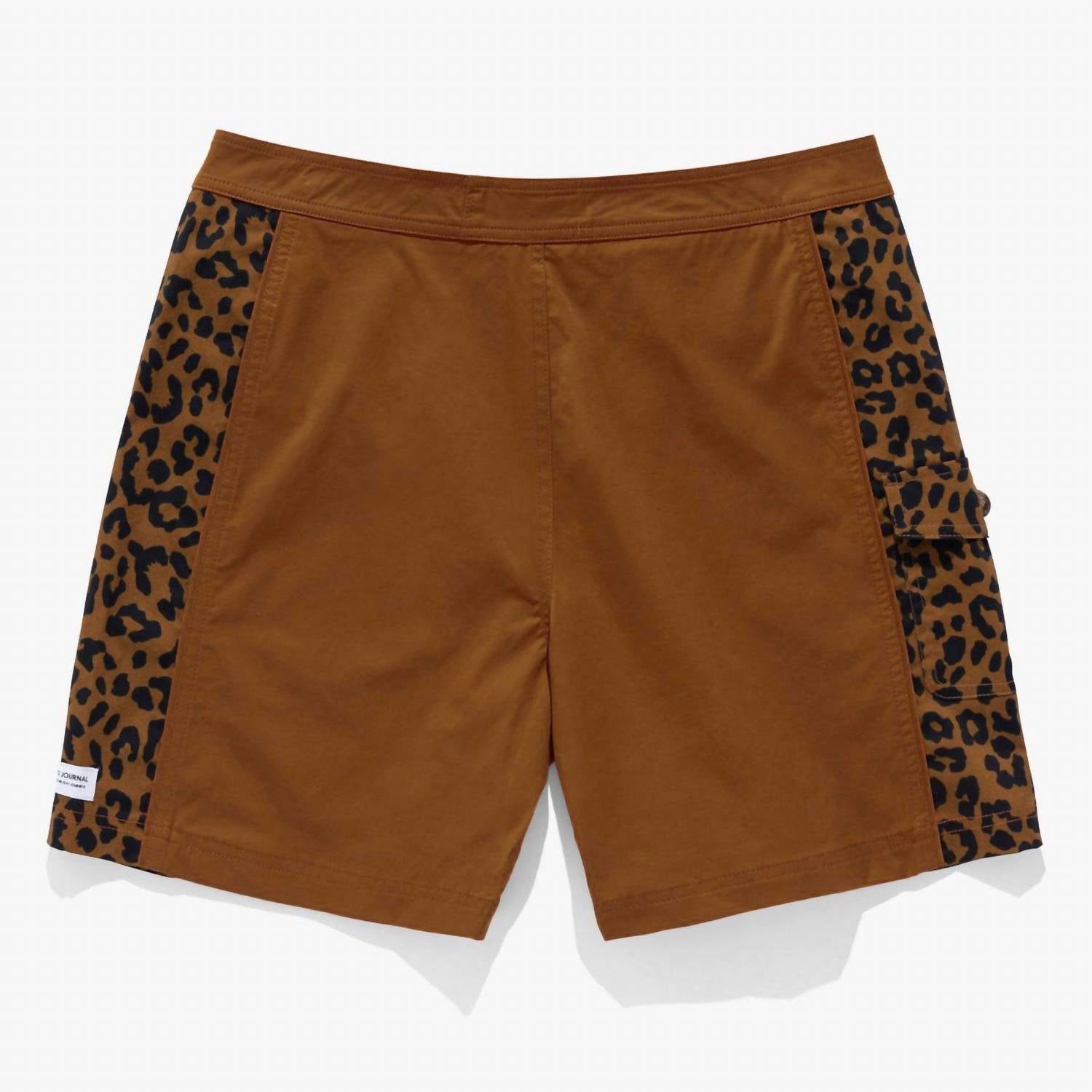 Banks Journal - Wild Boardshort - animal - board - shorts - brown