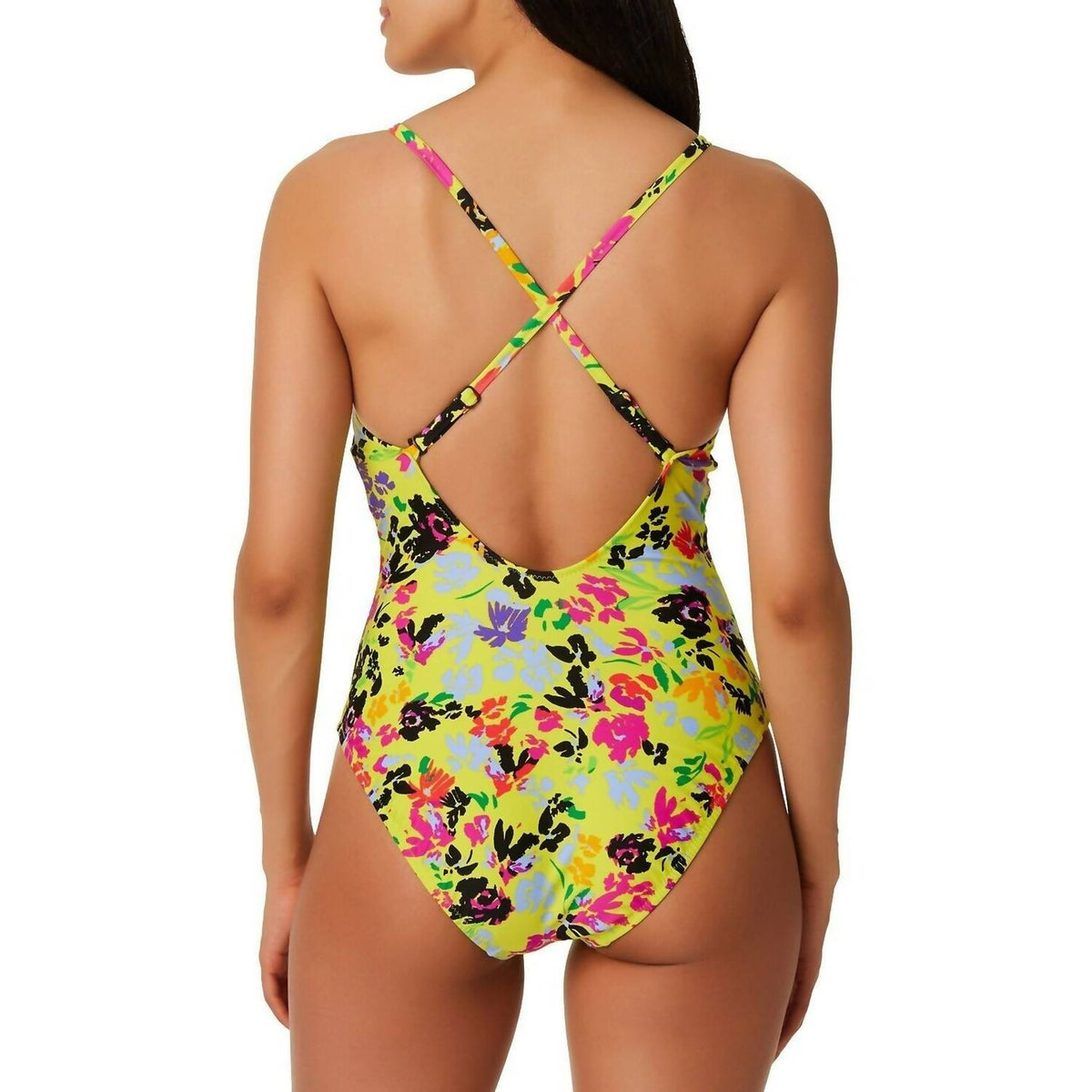 Bar Iii - Floral Chic One Piece Swimsuit