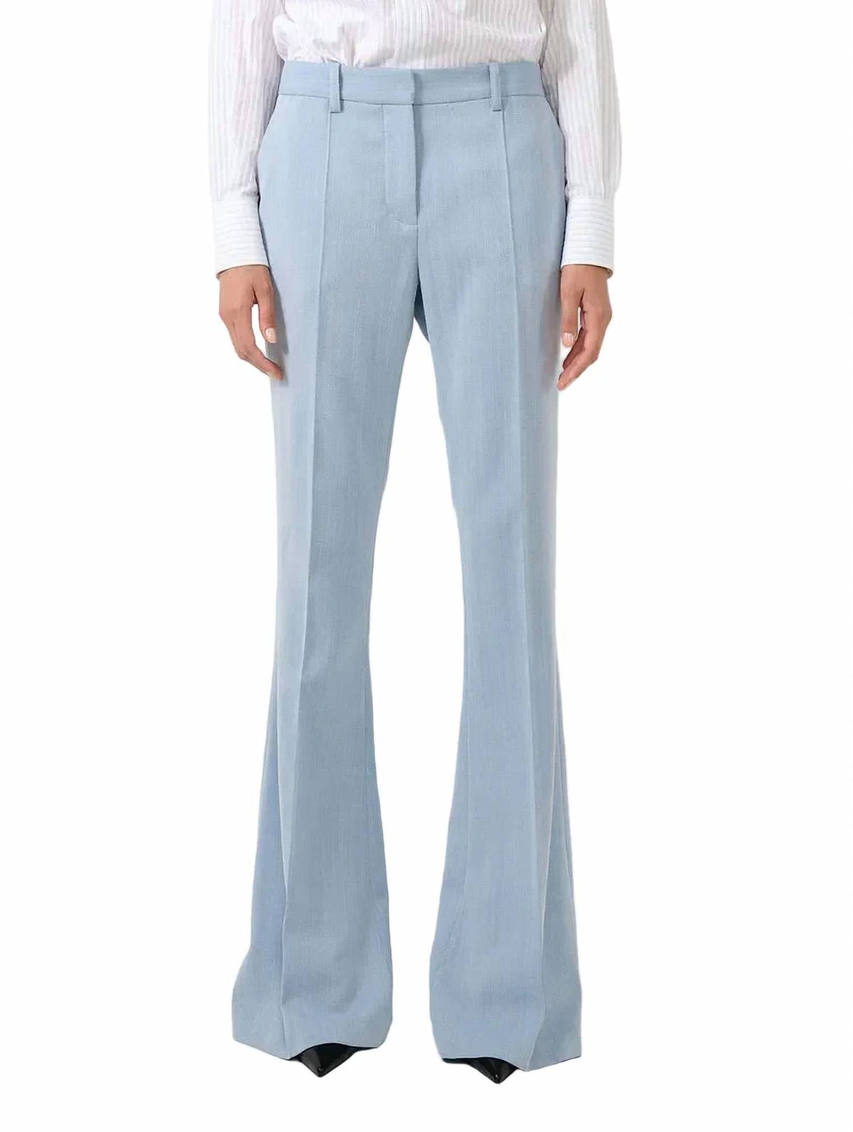Barbara Bui - Herringbone bootcut trouser