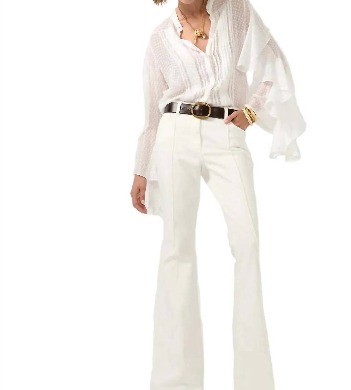 Barbara Bui - Plumetis Silk Shirt