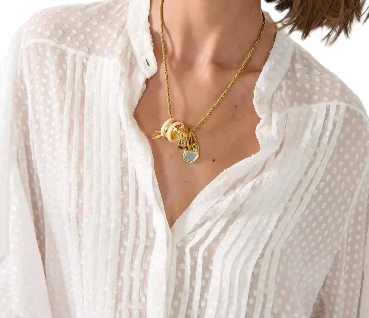Barbara Bui - Plumetis Silk Shirt