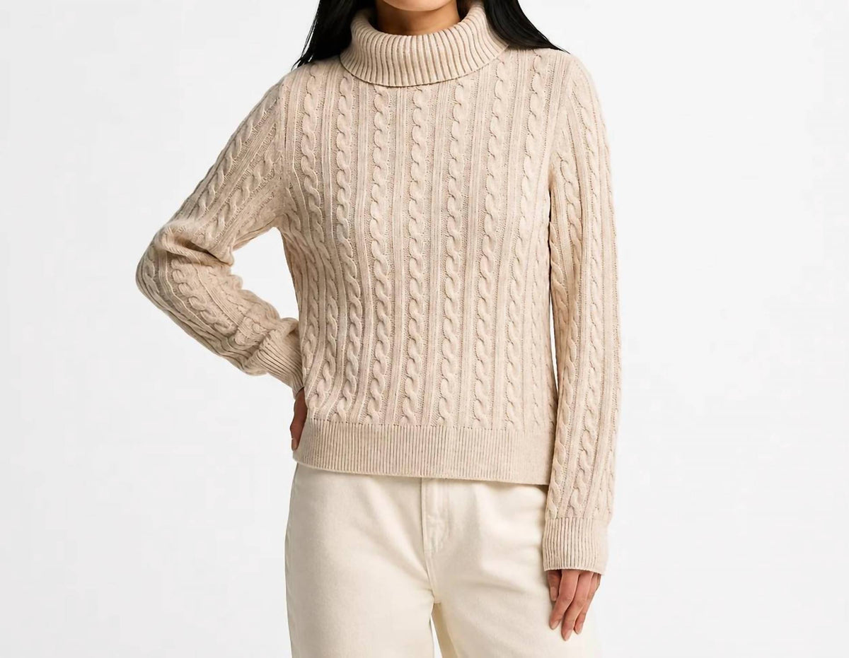 Barbour - Ambleside Cable Knit Rollneck Jumper